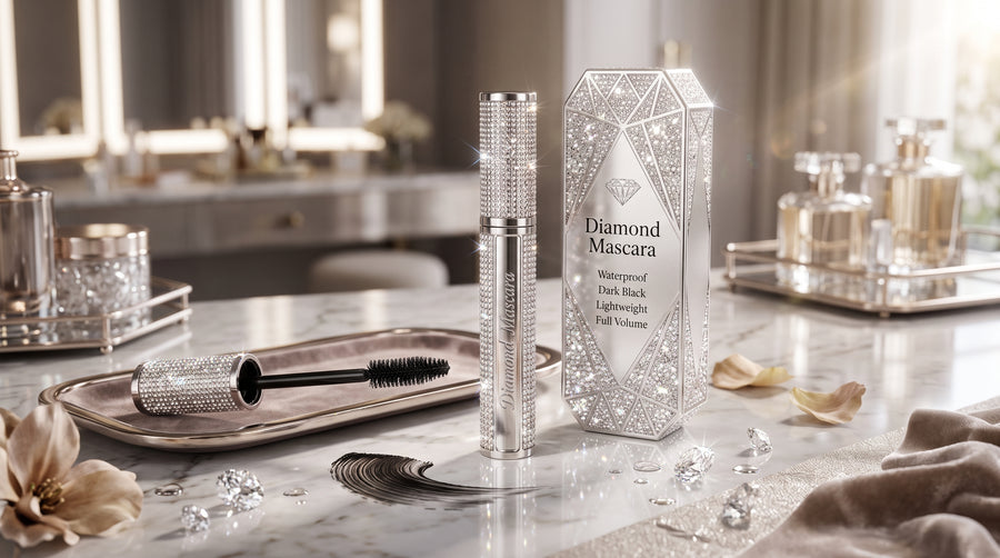 Diamond Mascara Waterproof Lightweight Full Volume